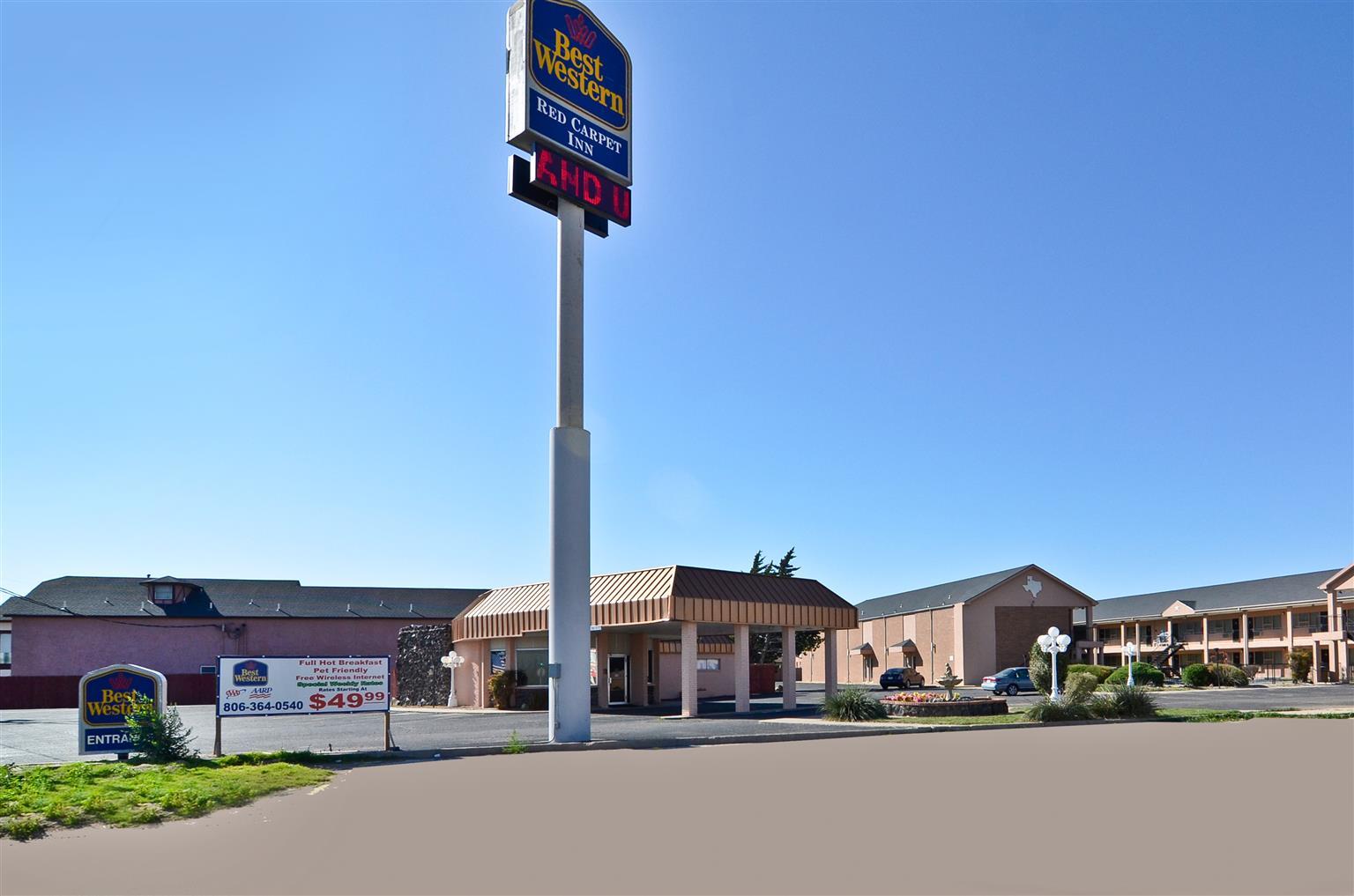 Best Western Red Carpet Inn Hereford Exterior photo